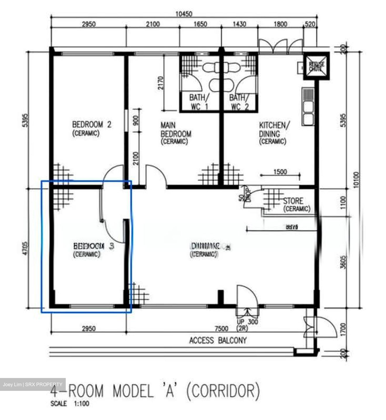 Blk 746 Jurong West Street 73 (Jurong West), HDB 4 Rooms #532885571